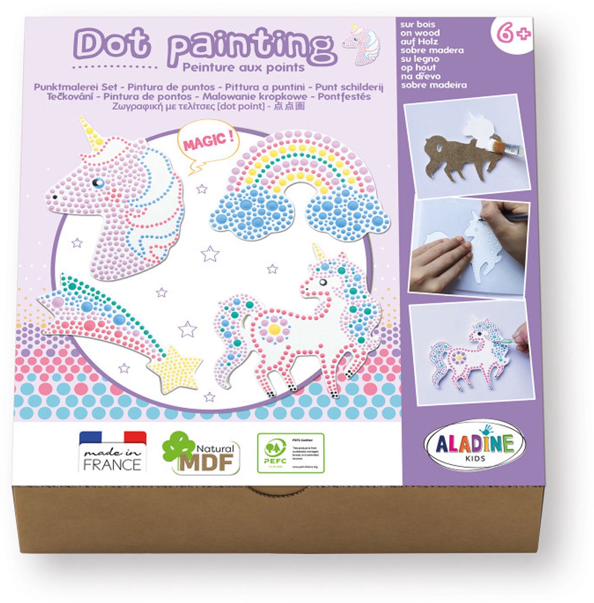 Aladine Dot Painting Set – Einhorn