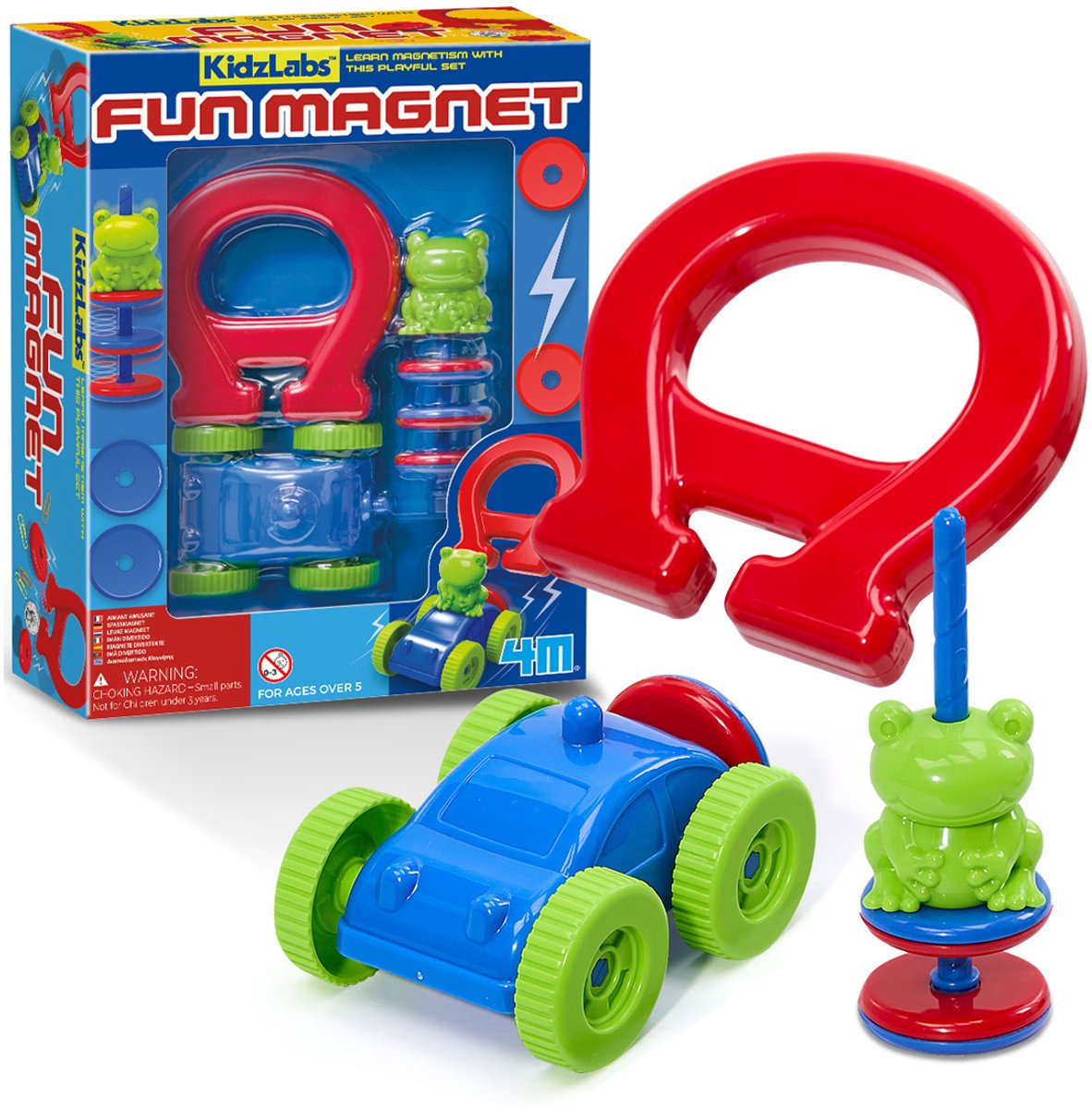 4m Wissenschaft und Spiele – Spielen mit Magneten – Kidzlabs – 5+