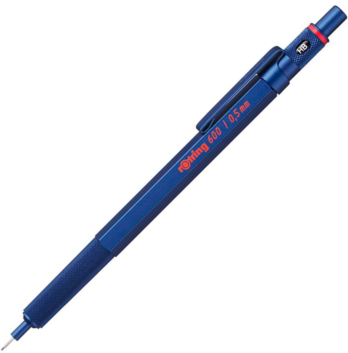 Rotring 600 Druckbleistift – 0,5 mm – blaues Gehäuse