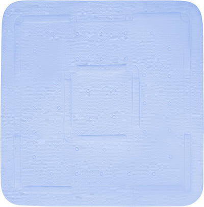 Differnz Tutus Anti-Rutsch-Duscheinlegematte 55x55xcm blau