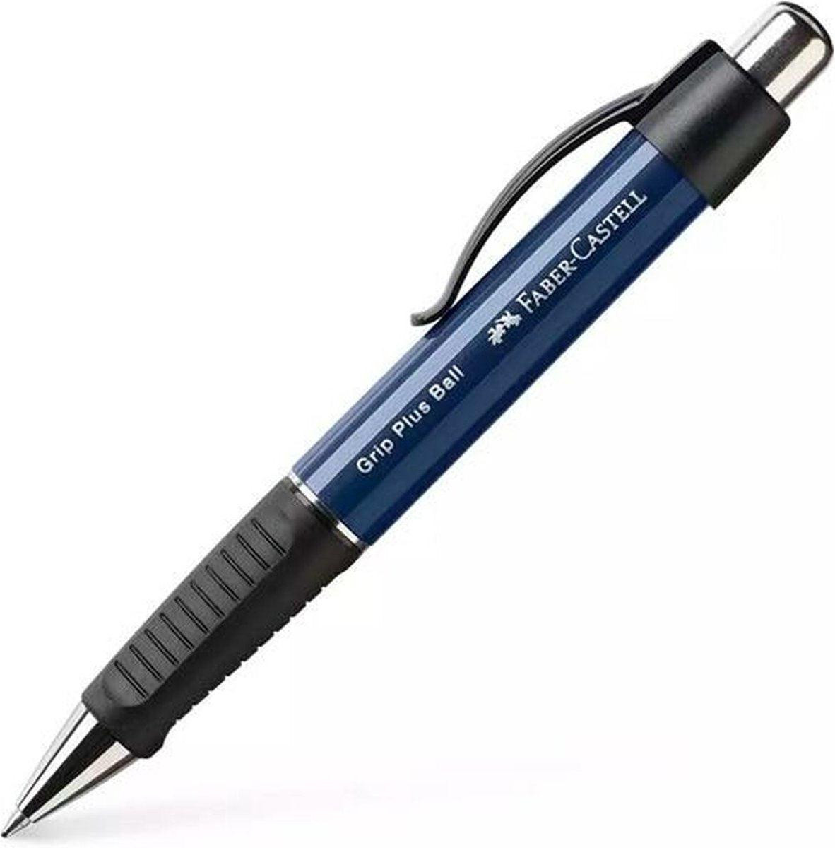 Faber-Castell Stiftgriff plus Kugel m blau 5 Stück