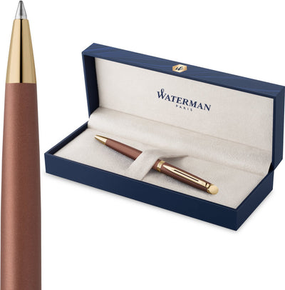 Waterman Hemisphère-Kugelschreiber | die subtile Version | kupferrot | mittlerer Punkt | mit Geschenkbox