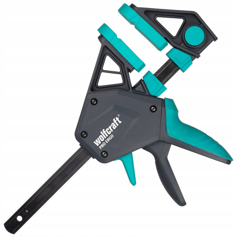 Wolfcraft - Klebezwinge Pro Ergo - 150 mm - Einhandzwinge - 3090000