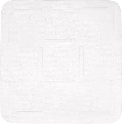Differnz Tutus Anti-Rutsch-Einlegematte Dusche 55x55cm weiß