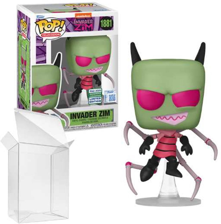 Funko-Pop! Invader Zim – Zim (mit Pak-Beinen) #1881 [2025 Wonderous Convention exklusiv]