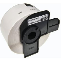 Etikettenrolle 5d11208-wt 90mm weiß, schwarz