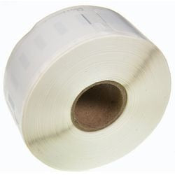 Etikettenrolle 5d11352-wt 54mm weiß, schwarz