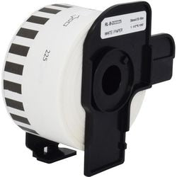 Etikettenrolle rl-b-d22225t 30480mm weiß, schwarz