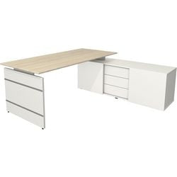 Kerkmann Schreibtisch 11447150 Graphit Eckschreibtisch