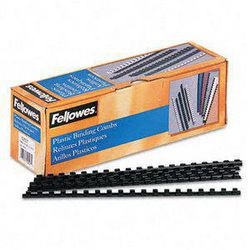 Binderücken Fellowes 14 mm schwarz