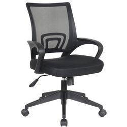 Bürostuhl Linea 1fel007ner Kunststoff schwarz