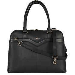 Laptoptasche Socha So-Diamond-Couture-BL Leder Schwarz