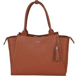 Laptoptasche Socha So-Diamond-Caddy-CC Leder Cognac