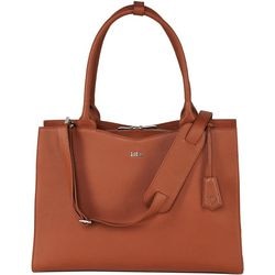 Laptoptasche Socha So-Diamond-15-Cognac Leder Cognac