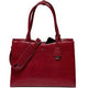 Laptoptasche Socha So-Midi-Kroko-Burgund Kunstleder Burgund