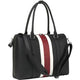 Laptoptasche Socha so-bb-red-stripe Kunstleder schwarz