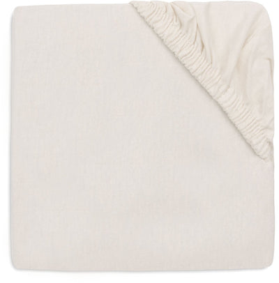 Jollein Spannbettlaken für Bett – 60 x 120 cm – Jersey – Haferflocken