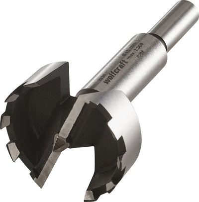 Wolfcraft – Scharnierbohrer 45 mm – Forstnerbohrer – Holzzylinderbohrer – 3326000