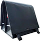 Clarijs Fahrradbeutel Doppel XL PVC 46L mit Pause Matt Schwarz