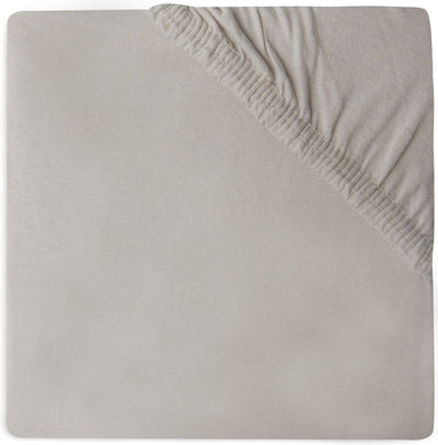 Jollein – Baby-Spannbetttuch Jersey (Nougat) – Baumwolle – Spannbettlaken für Kinderbett – 70 x 140 cm, 75 x 150 cm