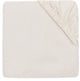 Jollein Spannbettlaken für Bett – 70 75 x 140 150 cm – Jersey – Haferflocken