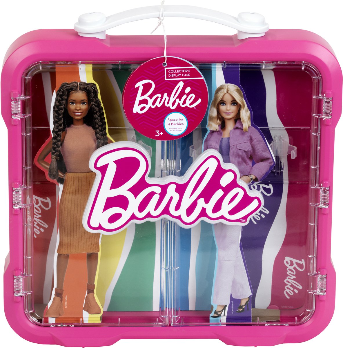 Kleines Spielzeug Barbie – Display für 4 Barbies – inkl. Beleuchtung