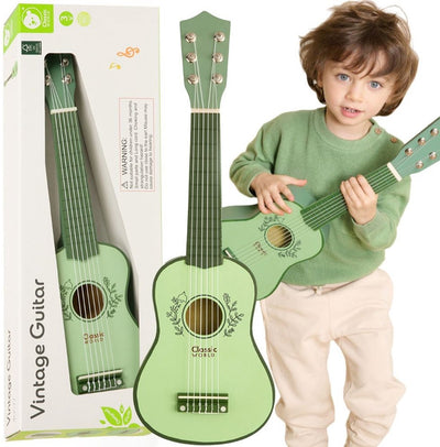 Klassische Welt -Holz -Vintage -Gitarre