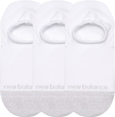 New Balance Active Invisible No Show Socken Unisex Sportsocken – Weiß