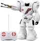 Silverlit Roboter Robo Blast One weiß – steuerbarer Spielzeugroboter mit Schießfaust – 26 cm hoch