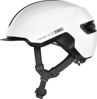 Abus-Helm Hud-y Shiny White M 54-58 cm