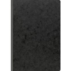 Schreibblock Brunnen liniert A4 Softcover 192 Seiten schwarz