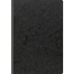 Schreibblock Brunnen kariert A4 Softcover 192 Seiten schwarz