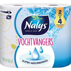 Küchenpapier, 2 Stück, 73 Blatt pro Rolle