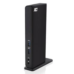 ACT Connectivity USB-C oder USB-A Dual Monitor Docking Station