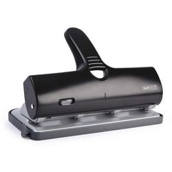 Locher Rapesco 1293 Aluminium silber, schwarz
