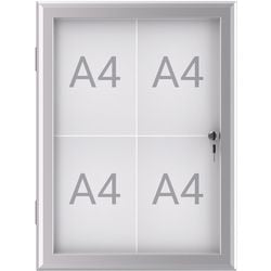 Vitrine Maul 6653408 Maulexcite Silber