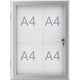 Vitrine Maul 6653408 Maulexcite Silber