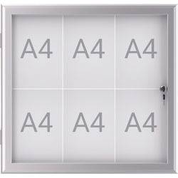 Vitrine Maul 6653608 Maulexcite Silber