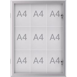 Vitrine Maul 6653908 Maulexcite Silber