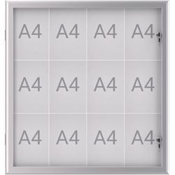 Vitrine Maul 6654208 Maulexcite Silber