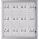 Vitrine Maul 6654208 Maulexcite Silber