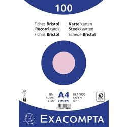 Karteikarten Exacompta 10336e rosa Papier