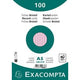 Karteikarten Exacompta 10838se rosa Papier