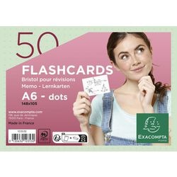 Karteikarten Exacompta 10353e grünes Papier