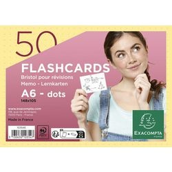 Karteikarten Exacompta 10354e gelbes Papier