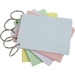 Karteikarten Exacompta 10330e Farbbereich Papier