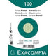 Karteikarten Exacompta 10849se grünes Papier