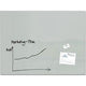 Glastafel Sigel GL213 grau 1200x900x18 mm