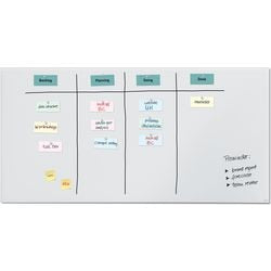 Glass board sigel gl525 white 2000x1000x18 mm