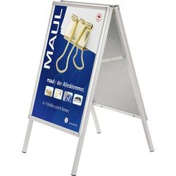 Gehwegschild Maul 6631108 115 x 62,4 x 75,6 cm silber